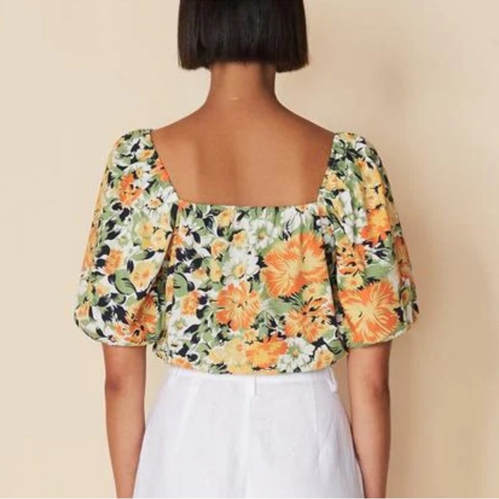 Faithfull the Brand Pontina top pilotta floral print - Picture 2 of 8